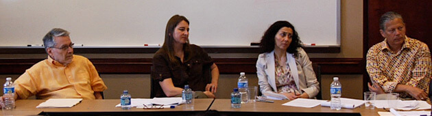 Arnold Krupat, Lisa Brooks, Elvira Pulitano, and Craig Womack. Arnold Krupat, Lisa Brooks, Elvira Pulitano, and Craig Womack.