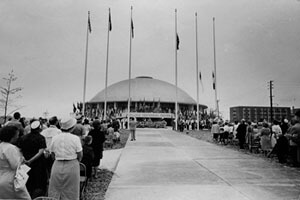 Richmond Times-Dispatch, Civil War Centennial Center, Downtown Richmond, 1962. Courtesy of the Valentine Richmond History Center.