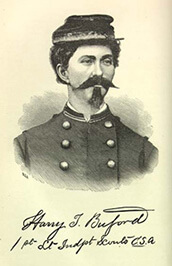 Harry T. Buford (Loreta Janeta Velazquez), First Lieutenant Independent Scouts C.S.A.  Illustration from The Woman in Battle (1876). Courtesy of Documenting the American South, University of North Carolina at Chapel Hill.