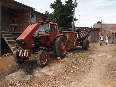 Charles D. Thompson, Jr., Russian Belarus tractor from the Soviet period, Trinidad, Cuba, 2010. Charles D. Thompson, Jr., Russian Belarus tractor from the Soviet period, Trinidad, Cuba, 2010.
