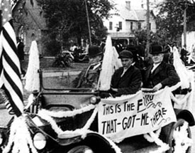 Inaugural parade for Governor Sidney Johnston Catts, Tallahassee, Florida, 1917. Courtesy of State Archives of Florida