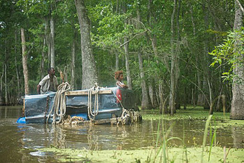 Hushpuppy and Wink. Still from Beasts of the Southern Wild, Twentieth Century Fox, 2012. Hushpuppy and Wink. Still from Beasts of the Southern Wild, Twentieth Century Fox, 2012.