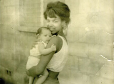 Natasha Trethewey and her mother, Gwen, still from Congregation, 2010.
