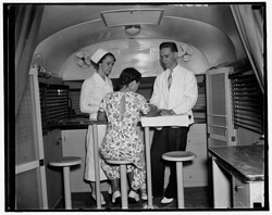 Harris and Ewing, Travelling syphilis laboratory, Washington, D.C., 1937. Courtesy of the Library of Congress.