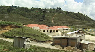 William Brown and Mary Odem, New building in a Guatemalan community. William Brown and Mary Odem, New building in a Guatemalan community.