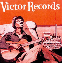 Cover of race records catalogue from Victor talking machine company, 1929.