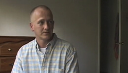 Shannon Brockman in his Foundry room, Ten Dollars and a Bus Ticket, 2009. Shannon Brockman in his Foundry room, Ten Dollars and a Bus Ticket, 2009.