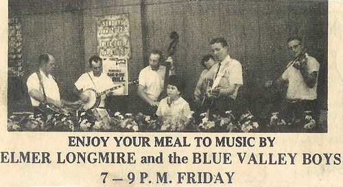 Blue Valley Boys newspaper advertisement, late 1960s Blue Valley Boys newspaper advertisement, late 1960s