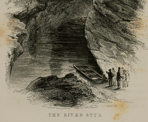 Horace Martin, The River Styx, Mammoth Cave, Kentucky, 1851. Horace Martin, The River Styx, Mammoth Cave, Kentucky, 1851.