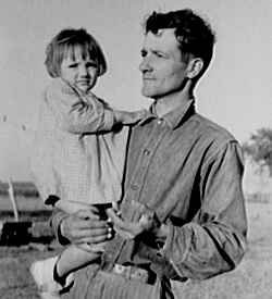 Russell Lee, Library of Congress, Prints & Photographs Division FSA-OWI Collection Reproduction Number: LC-USF33-011882-M5 DLC, Cajun farmer with daughter, Near New Iberia, Louisiana, 1938. Russell Lee, Library of Congress, Prints & Photographs Division FSA-OWI Collection Reproduction Number: LC-USF33-011882-M5 DLC, Cajun farmer with daughter, Near New Iberia, Louisiana, 1938.