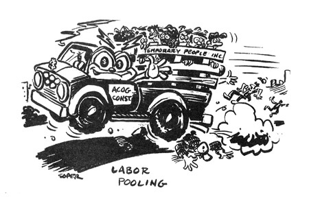 Labor Pooling Cartoon Labor Pooling Cartoon