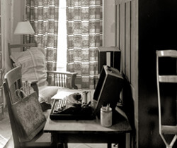 Nancy Marshall, O'Connor's room and writing place, Andalusia, Spring 2007. Nancy Marshall, O'Connor's room and writing place, Andalusia, Spring 2007.