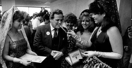 Donn Dughi, Representative Elvin Martinez with Latin princesses and a cigar, Tallahassee, Florida, April 30, 1987. Catalog no.: Dnd0457. Florida Photographic Collection. Donn Dughi, Representative Elvin Martinez with Latin princesses and a cigar, Tallahassee, Florida, April 30, 1987. Catalog no.: Dnd0457. Florida Photographic Collection.