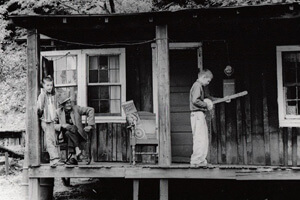 John Cohen, Boy with tin can banjo, KY, 1959 John Cohen, Boy with tin can banjo, KY, 1959