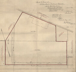 Plat of Ten Broeck Race Course site, Savannah, Georgia, 1907. Courtesy of Georgia Historical Society Archives. Plat of Ten Broeck Race Course site, Savannah, Georgia, 1907. Courtesy of Georgia Historical Society Archives.