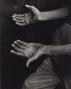 John Cohen, Roscoe Holcomb's hands, KY, 1959 John Cohen, Roscoe Holcomb's hands, KY, 1959