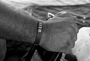 Work bracelet, Chauvin, Louisiana, June 2013. Photograph by Lindsey Feldman. Work bracelet, Chauvin, Louisiana, June 2013. Photograph by Lindsey Feldman.