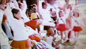 "TWUA" cheerleaders featured in Gloria Steinem's PBS series Woman Alive!, 1973–1974. "TWUA" cheerleaders featured in Gloria Steinem's PBS series Woman Alive!, 1973–1974.