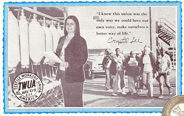 Postcard featuring Crystal Sutton. Courtesy of The Crystal Sutton Collection, The Learning Resources Center, Alamance Community College, Graham, North Carolina. Postcard featuring Crystal Sutton. Courtesy of The Crystal Sutton Collection, The Learning Resources Center, Alamance Community College, Graham, North Carolina.