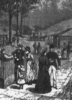 Harpers Illustration, "Ponce de Leon Spring," Harpers, 1895 Harpers Illustration, "Ponce de Leon Spring," Harpers, 1895