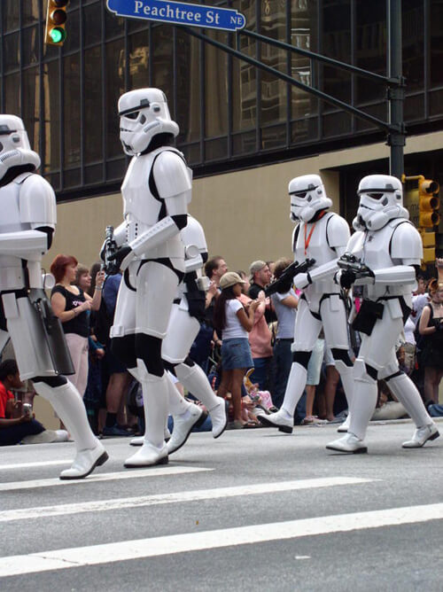 Arjan Sessing, Dragon Con parade, Atlanta, Georgia, 2004. Arjan Sessing, Dragon Con parade, Atlanta, Georgia, 2004.