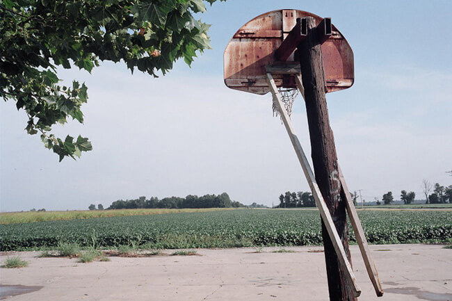 Tom Rankin, Basketball court, Beulah, Mississippi, 2007. Tom Rankin, Basketball court, Beulah, Mississippi, 2007.