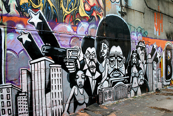 Amie Vanderford, Funky Graffiti Art, Memphis, Tennessee, 2008. Amie Vanderford, Funky Graffiti Art, Memphis, Tennessee, 2008.