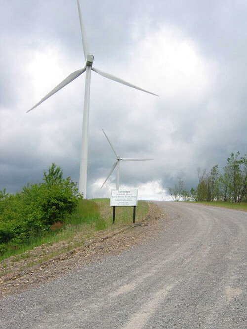 Janet Powell, Buffalo Mountain Windfarm, Anderson County, Tennessee, 2005