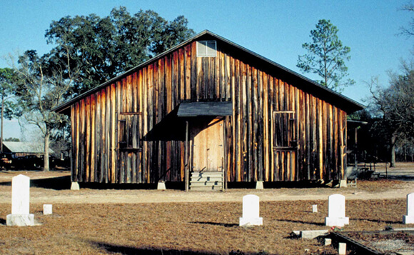 Laurie Kay Sommers, High Bluff Primitive Baptist Church, Schlatterville, GA, 2001.