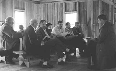 Laurie Kay Sommers, Singing from Primitive Hymns at Sardis Primitive Baptist Church, Folkston, Georgia, 1997.