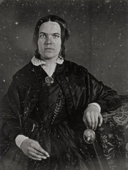 Dolly Lunt Burge, whose diary is in the exhibit, wrote about the Battle sounds she could hear from her home in Covington, Georgia. Courtesy Civil War collections, MARBL, Emory University. Dolly Lunt Burge, whose diary is in the exhibit, wrote about the Battle sounds she could hear from her home in Covington, Georgia. Courtesy Civil War collections, MARBL, Emory University.