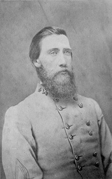 Lieutenant General John Bell Hood, commander of the Confederate Army of Tennessee. Photographic print. Lieutenant General John Bell Hood, commander of the Confederate Army of Tennessee. Photographic print.