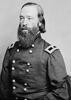 Union Brigadier General Thomas W. Sweeny, ca. 1865. Wet plate negative. Union Brigadier General Thomas W. Sweeny, ca. 1865. Wet plate negative.