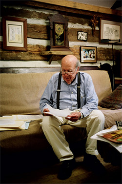 Tom Rankin, Will Campbell, Mt. Juliet, Tennesee, July 17, 2007. Tom Rankin, Will Campbell, Mt. Juliet, Tennesee, July 17, 2007.