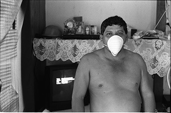 Injured worker, Madison County, Mississippi, 2004. Photograph by John Fiege. Courtesy of John Fiege.