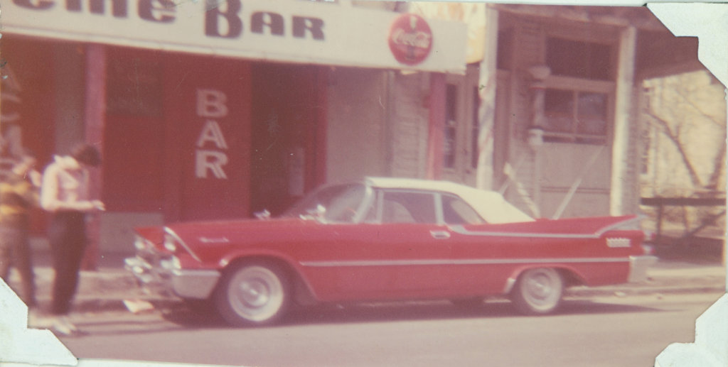 The view outside The Acme, San Antonio, Texas, December 1961