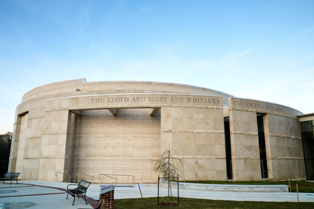 The Lloyd and Mary Ann Whitaker Cyclorama Building, Atlanta History Center, Atlanta, Georgia, 2014